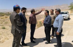 بازدید میدانی مدیرعامل شرکت آب و فاضلاب استان بوشهر از مجتمع آب چاه مبارک برای بررسی و رفع مشکل کم‌آبی برخی محلات شهر